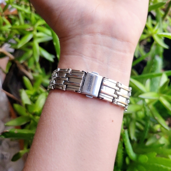 Classic Silver Rhinestone Watch - Picture 7 of 10